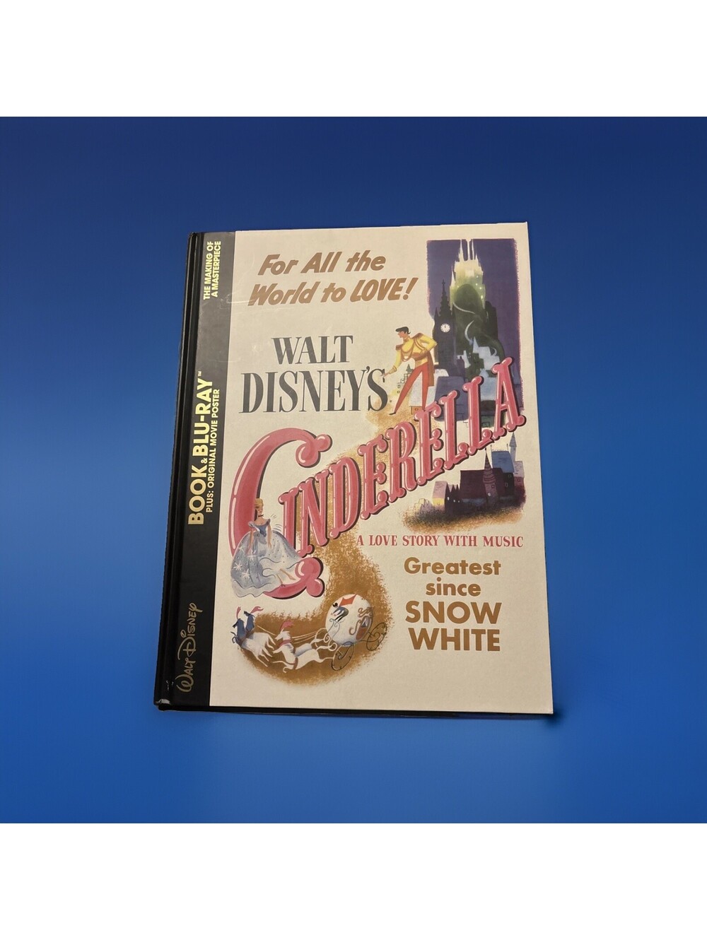 TASCHEN Walt Disney Cinderella Making of a Masterpiece Hardcover Blu-Ray Poster